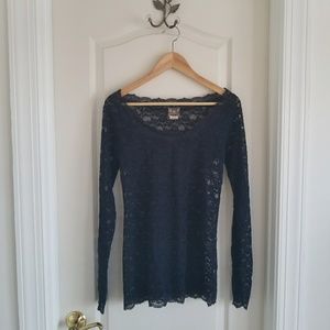 Intimately Free People Scandalous Lace Scoop Top